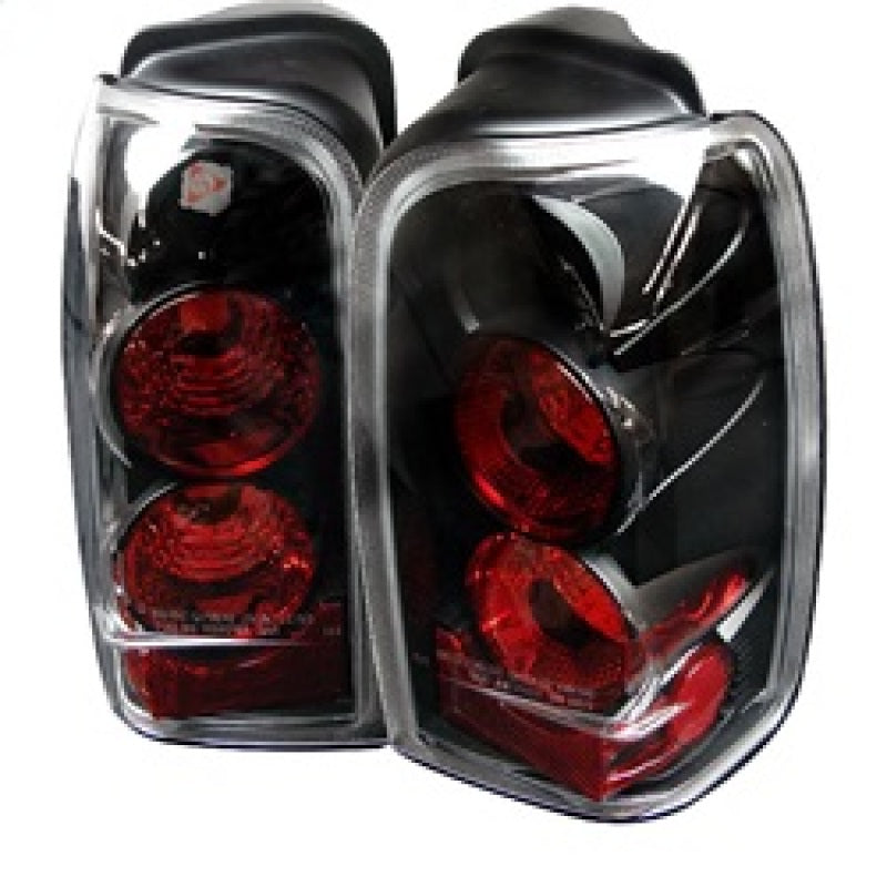 Spyder Toyota 4 Runner 96-02 Euro Style Tail Lights Black ALT-YD-T4R96-BK 5007292 5007292 Photo - Primary