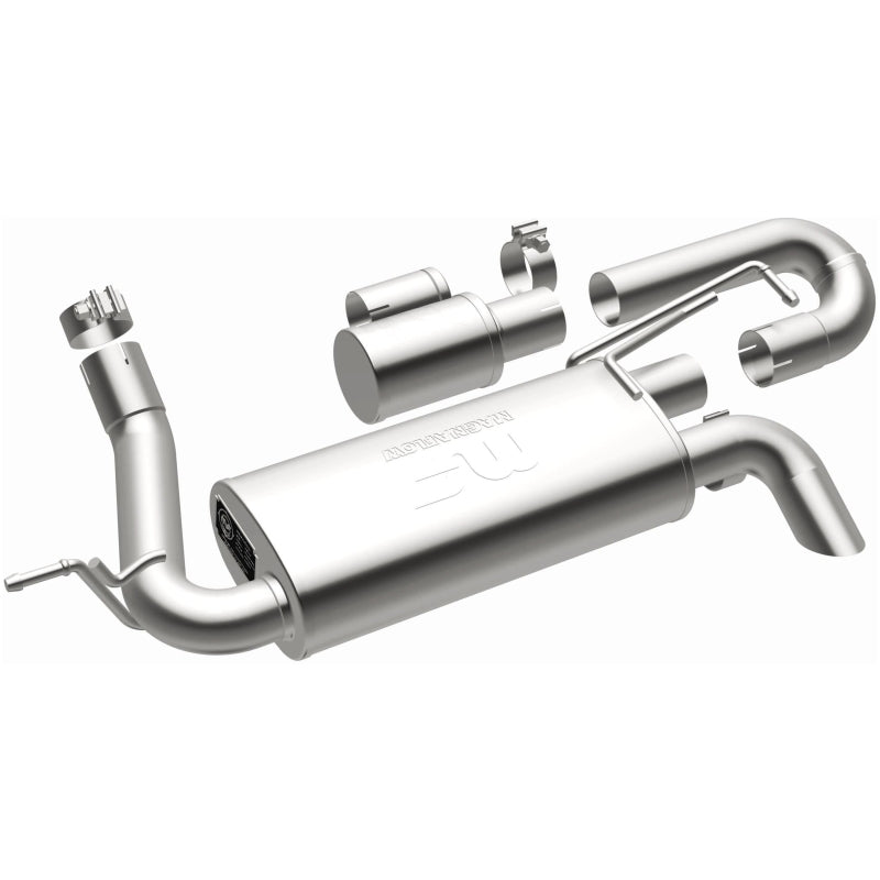 Magnaflow 07-18 Jeep Wrangler JK Overland Series Axle-Back Exhaust System 19668 19668 Photo - out of package
