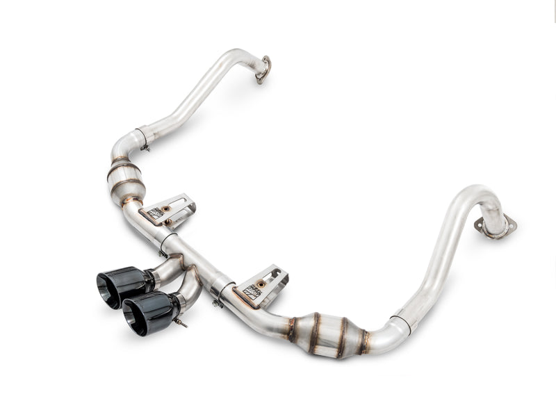 AWE Tuning Porsche 718 Boxster / Cayman Touring Edition Exhaust - Diamond Black Tips 3015-33080 3015-33080 Photo - Primary