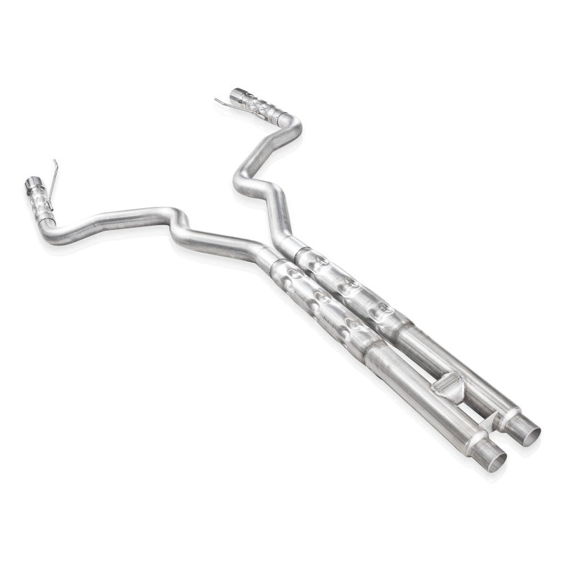 Stainless Works 2015-16 Mustang GT 3in Catback H-Pipe Retro Chambered Mufflers 2-1/2in Cores M15CB M15CB Photo - out of package