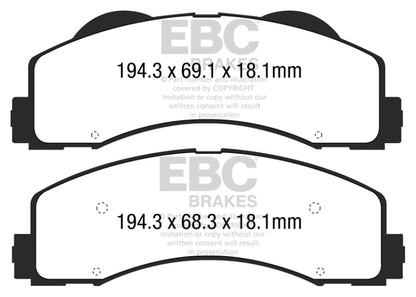 EBC Disc Brake Pad Set ED93034 Photo - Primary