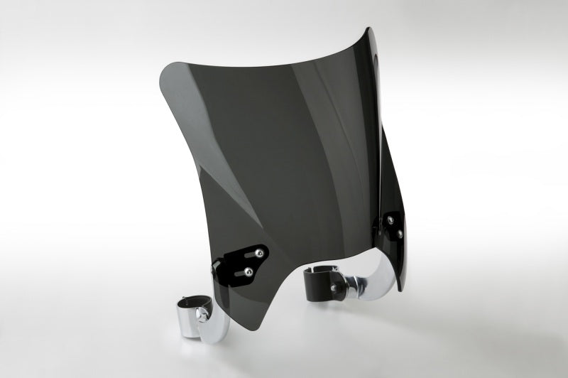 National Cycle Fits 52-56 mm. O.D. Mohawk Chorme Hardware/Curve Bracket/Windshield-Dark Tint N2837-001 N2837-001 User 1