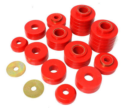 Energy Suspension Body Mount Set Red Ford F-100 All 1980-1983 4.4107R Photo - Primary