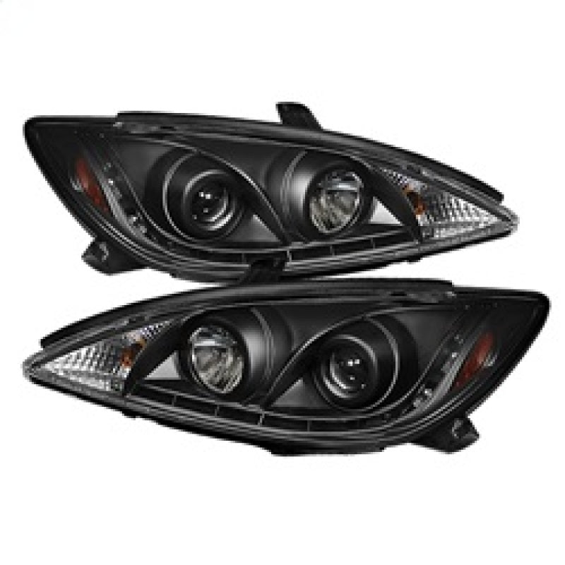 Spyder Toyota Camry 02-06 Projector Headlights DRL Black High H1 Low H1 PRO-YD-TCAM02-DRL-BK 5042798 5042798 Photo - Primary