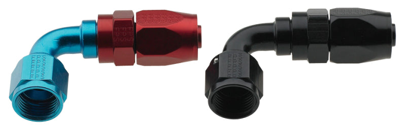 Fragola -4AN x 90 Degree Pro-Flow Hose End - Black 229004-BL 229004-BL Photo - Primary