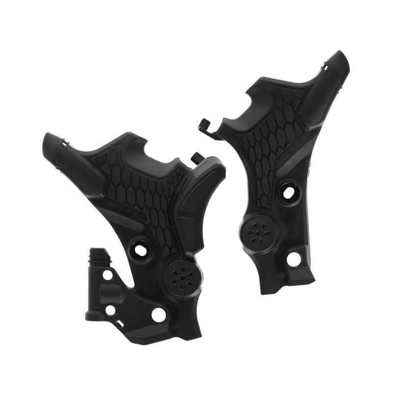 Acerbis 23+ Honda Transalp XL 750 Frame Guards- X-Grip - Black 2983660001 2983660001 User 1