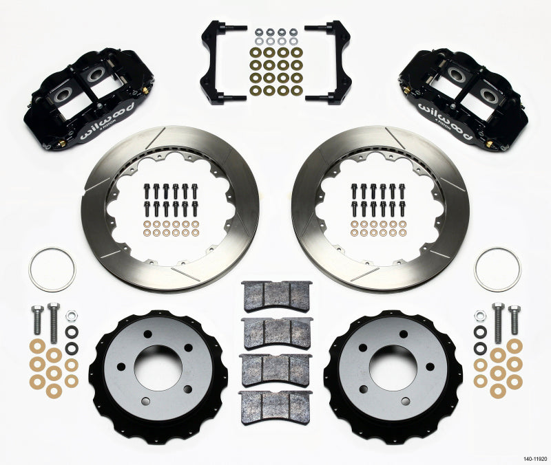 Wilwood Narrow Superlite 4R Rear Kit 12.88in 84-87 Corvette C4 140-11920 140-11920 Photo - Primary