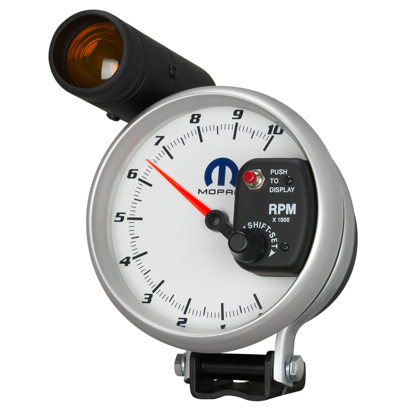 AutoMeter Mopar 5in / 10k RPM / Pedestal Mount White Tachometer w/ Shift Light 880410 880410 User 2