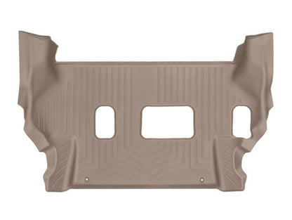 WeatherTech 11-13 Infiniti QX56/14+ Inifiniti QX80 Rear FloorLiner - Tan (2nd Row Split Bench) 459562 459562 Photo - Primary