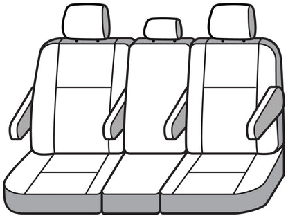 Covercraft 18-23 Honda Odyssey Waterproof Polyester SeatSaver Custom Second Row Seat Covers - Grey SS8496WFGY SS8496WFGY Photo - out of package