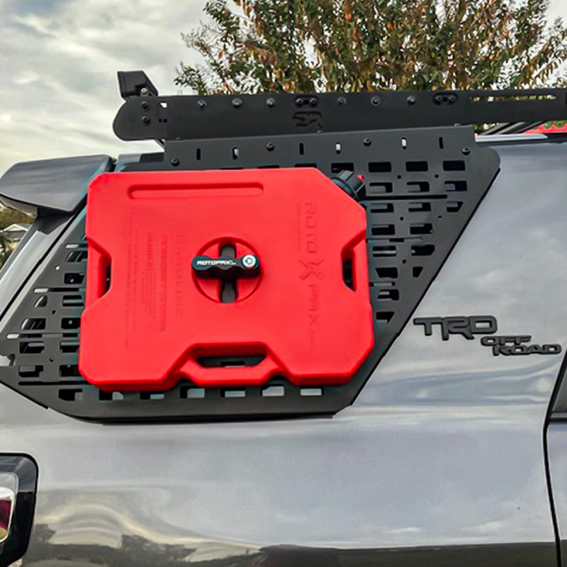 Cali Raised LED Cali Raised 10-24 Toyota 4Runner T4R 5Gen Exterior Window Molle Panel / Prinsu Rack / Driver Side CR4010 CR4010 Photo - Primary