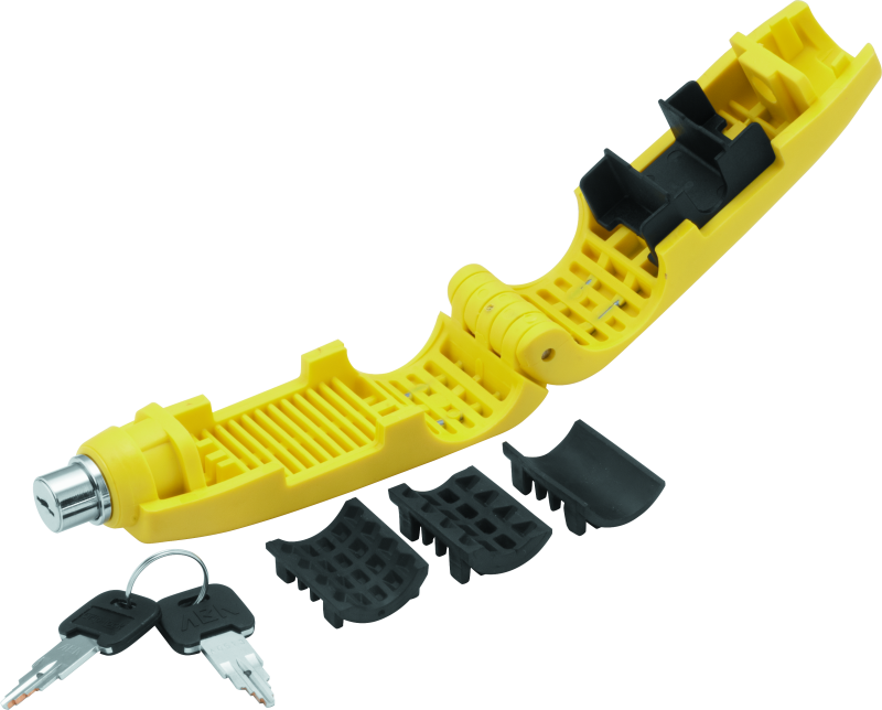 BikeMaster Bully Lock Bully Grip Lock - Yellow 132255 132255 User 1