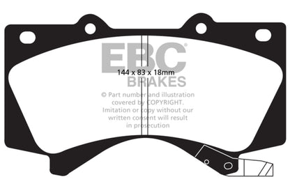 EBC Disc Brake Pad Set DP61815 Photo - Primary