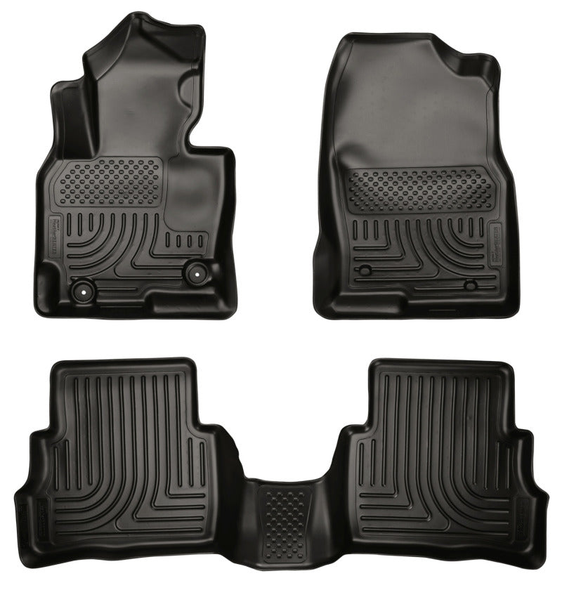 Husky Liners 2013 Mazda CX-5 WeatherBeater Combo Black Floor Liners (3pc) 99731 Photo - Primary