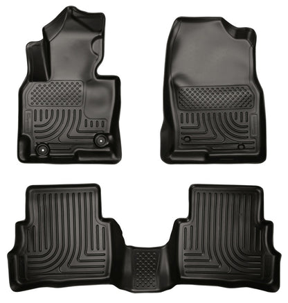 Husky Liners 2013 Mazda CX-5 WeatherBeater Combo Black Floor Liners (3pc) 99731 Photo - Primary