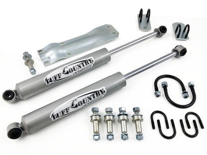 Tuff Country 69-87 Chevy Truck 1/2 & 3/4 Ton 4wd K10/K20 Dual Steering Stabilizer (In-Line Style) 66170 66170 Photo - Primary