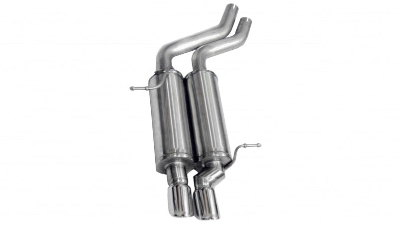 Corsa Performance 01-06 BMW 325i/ci Convertible E46 Polished Sport Axle-Back Exhaust 14559 Photo - Primary