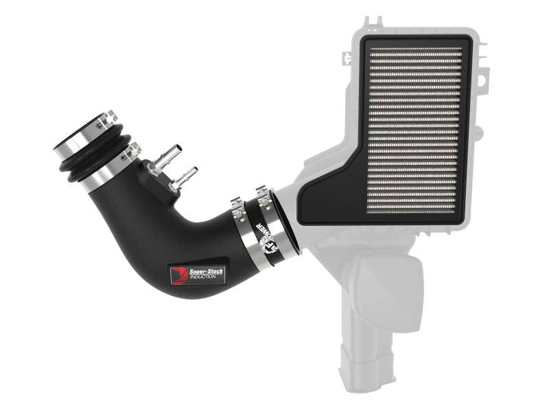 aFe Super Stock Induction System Pro Dry S Media 15-17 Ford Mustang V6-3.7L 55-10007D 55-10007D Photo - Unmounted