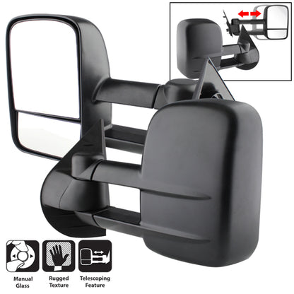 SPYDER Xtune Chevy Silverado 07-12 L&R Manual Extendable Manual Adjust Mirror MIR-CSIL07-MA-SET 9935626 9935626 Photo - Primary