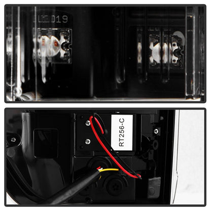 SPYDER 21-23 Ford F150 (Factory Halogent) Light Bar LED Tail Lights - Black (ALT-YD-FF15021HAL-BK) 5088772 5088772 Photo - Unmounted
