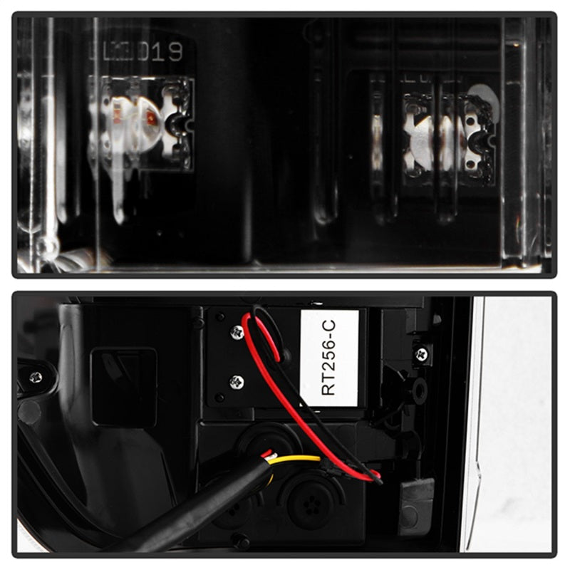 SPYDER 21-23 Ford F150 (Factory Halogent) Light Bar LED Tail Lights - Black (ALT-YD-FF15021HAL-BK) 5088772 5088772 Photo - Unmounted