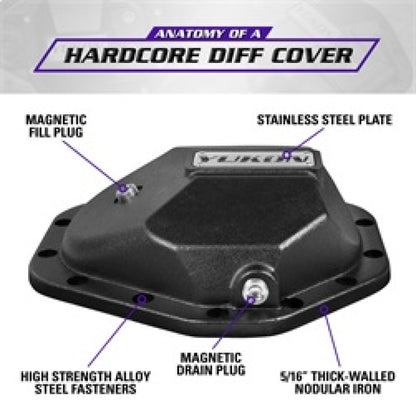 Yukon Gear & Axle Yukon Gear Hardcore Diff Cover for 14 Bolt GM Rear w/ 8mm Cover Bolts YHCC-GM14T-M YHCC-GM14T-M Technical Bulletin