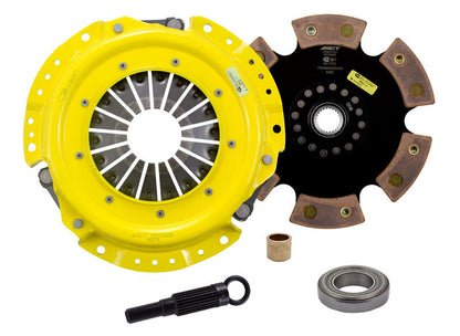 ACT 6-Puck Unsprung Clutch Kit 89-90 KA24E 95-98 KA24DE 240SX NX1-XTR6 Photo - Primary