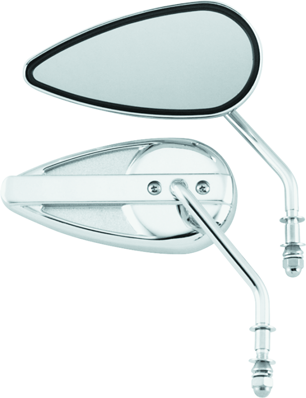 Bikers Choice Chrome Teardrop Mirror 489828 489828 Photo - Primary