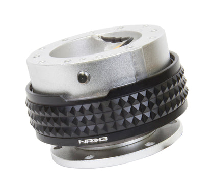 NRG Quick Release Kit - Pyramid Edition - Silver Body / Black Pyramid Ring SRK-210SL/BK SRK-210SL/BK Photo - Primary