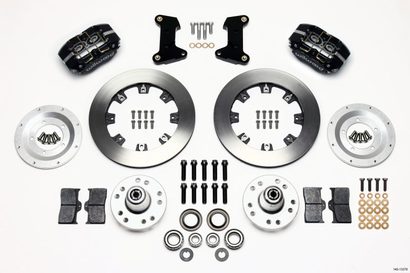 Wilwood Dynapro Dust-Boot Front Kit 12.19in 74-80 Pinto/Mustang II Disc Spindle only 140-13378 140-13378 Photo - Primary