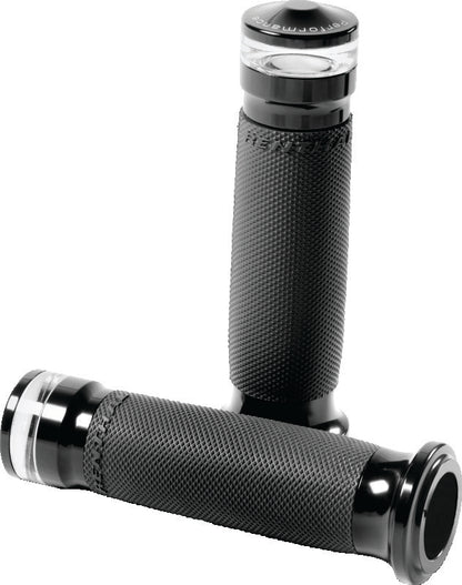 Performance Machine Contour Led Handle Grip Set - Black Ano 0063-2100M-B 0063-2100M-B Photo - Primary