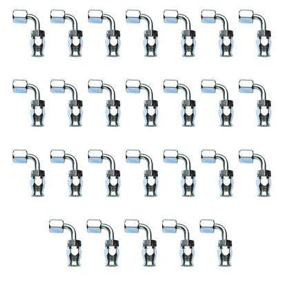 Russell Performance -10 AN Endura Pwerflex Power Steering 90 Degree Hose Ends(25 pcs.) 620529 620529 Photo - Primary