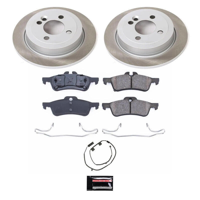 PowerStop Power Stop 07-08 Mini Cooper Rear Semi-Coated Rotor Kit SC6280 SC6280 Photo - Primary