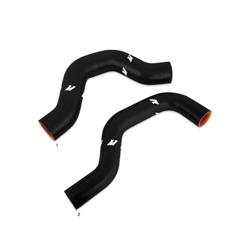 Mishimoto Turbo Silicone Hoses - Black 2005-2006 Jeep Liberty 2.8 CRD MMHOSE-LIBT-05TBK Photo - Primary