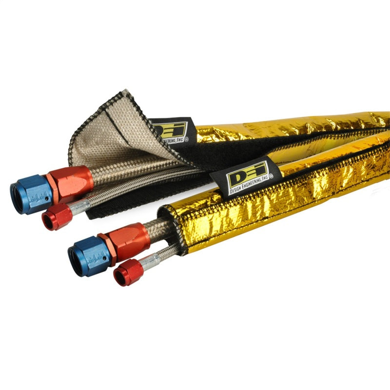 DEI Heat Shroud 1/2in to 1-1/4in I.D. x 3ft - Gold 10458 10458 Photo - Unmounted