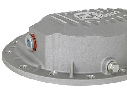 aFe Street Series Rear Differential Cover Raw w/ Machined Fins 46-70360 Photo - Unmounted