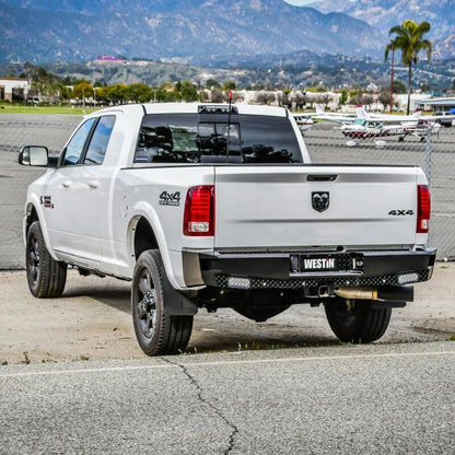 Westin 09-18 Ram 1500 HDX Bandit Rear Bumper - Black 58-341175 58-341175 Photo - Mounted