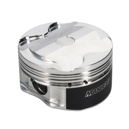 Manley 2018+ Ford Coyote 5.0L 6.75cc Dish 3.700in Bore 12:1 CR 22mm Pin Platinum Ext Duty Pistons 595938CE-8 595938CE-8 Photo - Primary