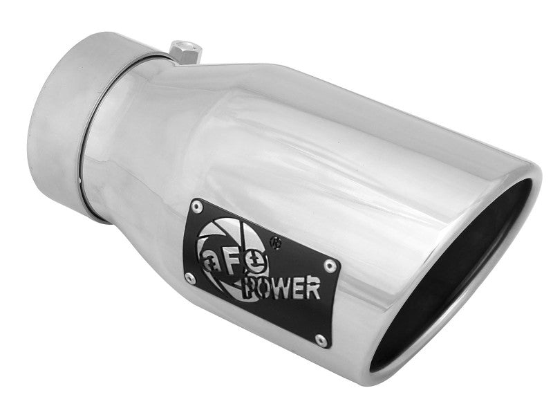 aFe Apollo GT Series 3in 409 SS Cat-Back Exhaust 2019 Ford Ranger 2.3L w/ Polished Tips 49-43115-P 49-43115-P Photo - Close Up