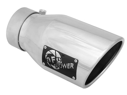 aFe Apollo GT Series 3in 409 SS Cat-Back Exhaust 2019 Ford Ranger 2.3L w/ Polished Tips 49-43115-P 49-43115-P Photo - Close Up