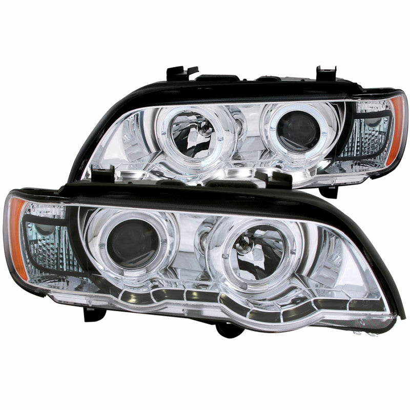 Anzo 2000-2003 BMW X5 Projector Headlights w/ Halo Chrome 121397 Photo - Primary