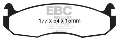 EBC Disc Brake Pad Set DP61786 Photo - Primary