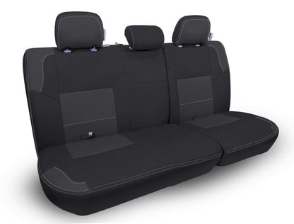 PRP Seats PRP 12-15 Toyota Tacoma Rear Bench Cover Double Cab - Black/Grey B052-03 B052-03 Photo - Primary