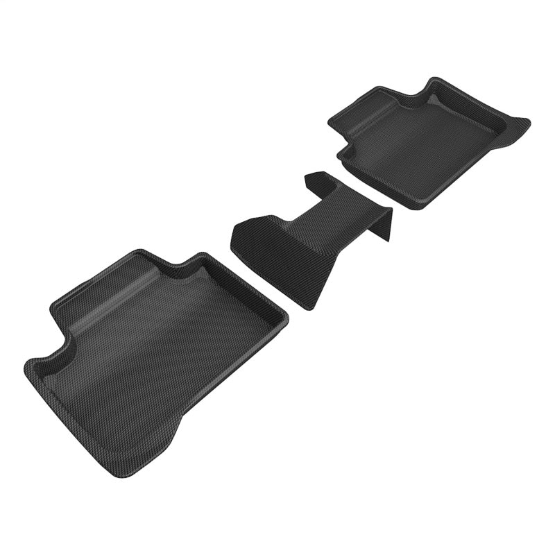 3D MAXpider ACE Kagu - Rear - Black Floor Mats Floor Mats - Rubber main image