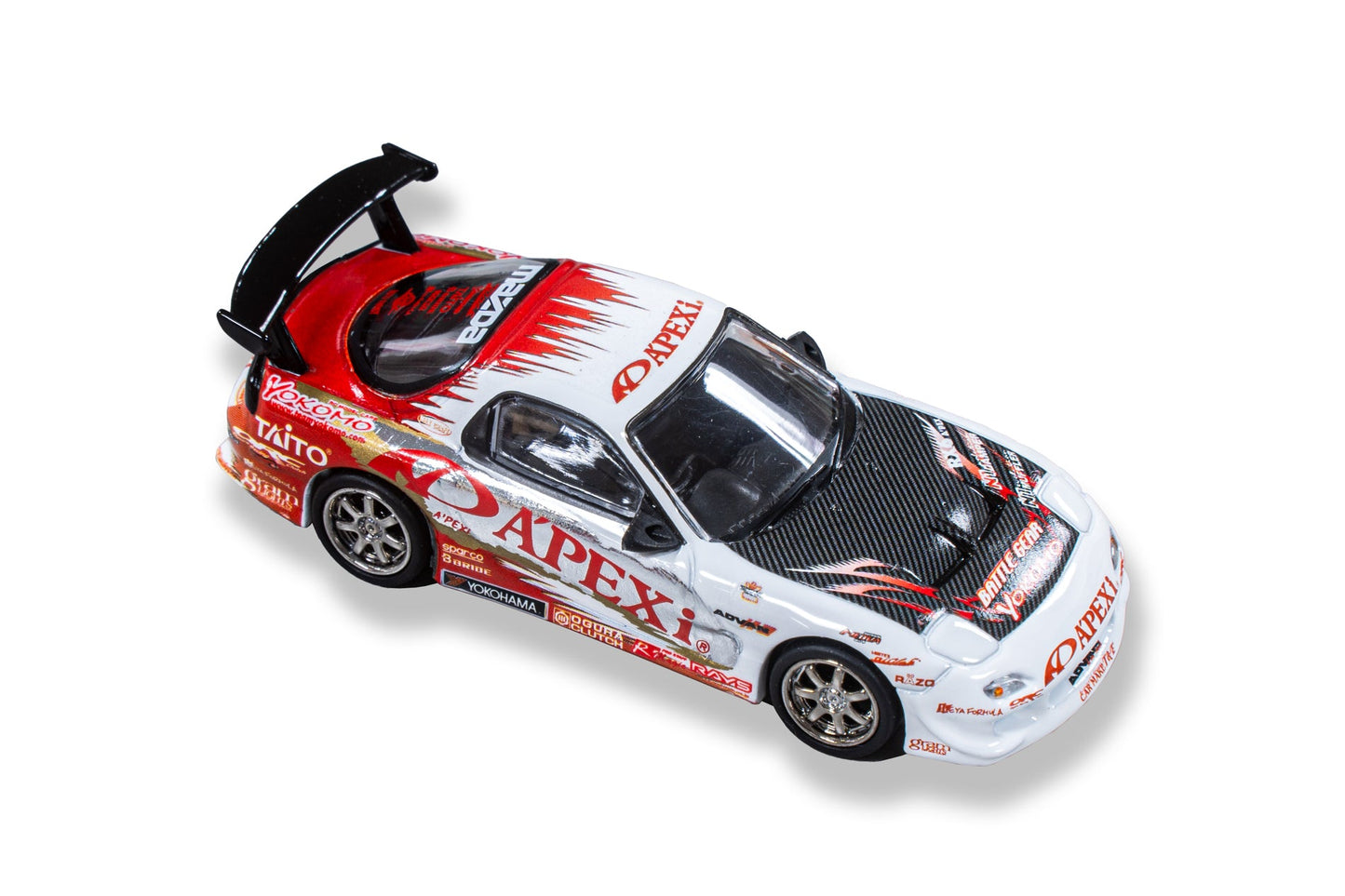 APEXi A'PEXi - A'PEXi RX-7 FD3S D1GP Project No.III - Tarmac Works x Vertex 1:64 Scale Die-cast