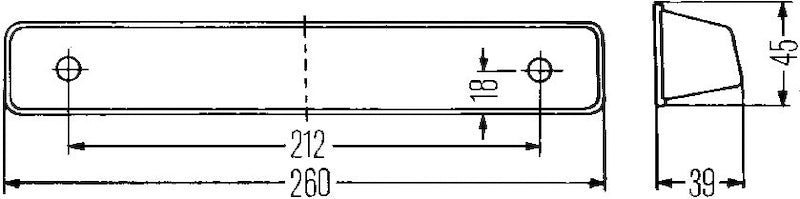 Hella Lamp K Sf 2Ka 001610001 001610001 Technical Drawing