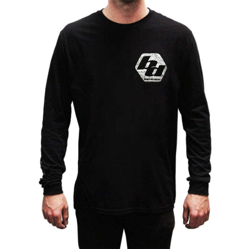 Baja Designs BD Black Mens Long Sleeve Shirt Extra Large 980036 980036 User 1