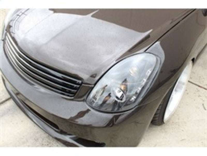 Spyder Infiniti G35 03-04 4DR Projector Halogen - LED Halo DRL Blk High H4 PRO-YD-IG35034D-DRL-BK 5031747 5031747 Photo - Mounted
