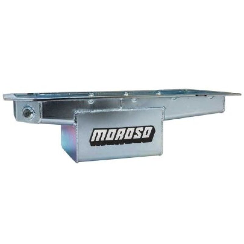 Moroso Mopar Late Model Hemi Gen 3 5.7L/6.1L/6.4L Center Sump 6.5in Deep Steel Oil Pan 20733