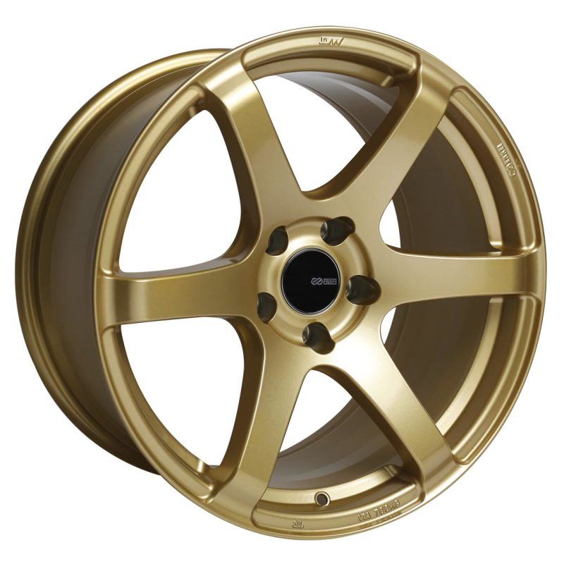 Enkei T6S Wheel Gold 18x8 +45 5x100 485-880-8045GG Photo - Primary